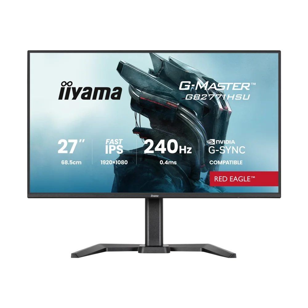 IIYAMA G-Master GB2771HSU-B1 Monitorius | 27", FHD, IPS, 240 Hz