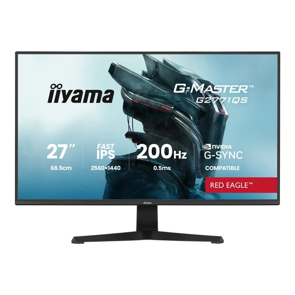 IIYAMA G-Master G2771QS-B1 Monitorius | 27", QHD, IPS, 200 Hz