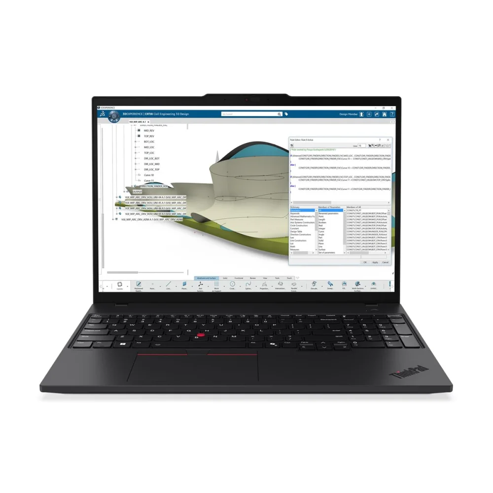 LENOVO ThinkPad P16s G6 AMD Ryzen AI 9 HX PRO 370 16inch WUXGA 500nits 64GB 1TB UMA 57Wh W11P
