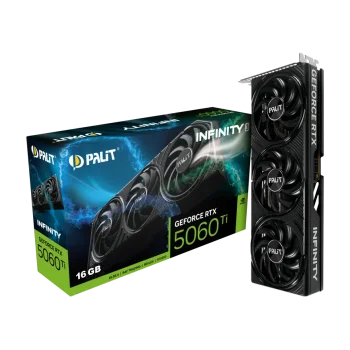 PALIT GeForce RTX 5060 Ti Infinity 3 GPU Vaizdo Plokštė | 16GB, GDDR7