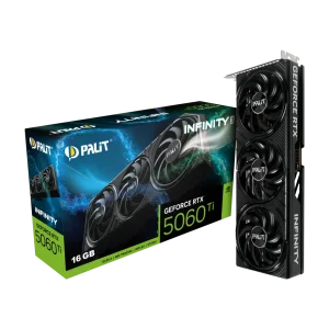 PALIT GeForce RTX 5060 Ti Infinity 3 GPU Vaizdo Plokštė | 16GB, GDDR7