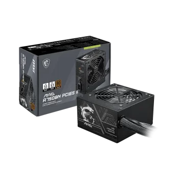 MSI MAG A750BN PCIE5 II PSU Maitinimo Blokas | 750W, 80Plus Bronze