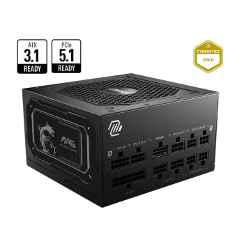 MSI MAG A750GL PCIE5 II PSU Maitinimo Blokas | 750W, 80Plus Gold