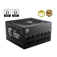 MSI MAG A850GL PCIE5 PSU Maitinimo Blokas | 850W, 80Plus Gold