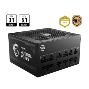 MSI MAG A850GL PCIE5 PSU Maitinimo Blokas | 850W, 80Plus Gold