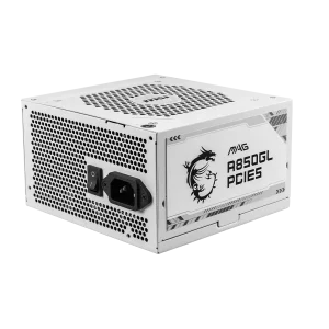 MSI MAG A850GL PCIE5 WHITE PSU Maitinimo Blokas | 850W, 80Plus Gold