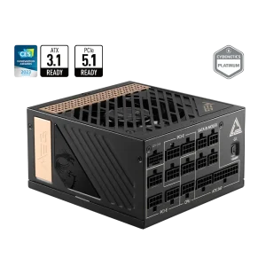 MSI MEG AI1300P PCIE5 PSU Maitinimo Blokas | 130W, 80Plus Platinum
