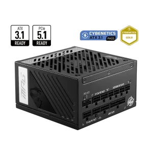 MSI MPG A1000G PCIE5 PSU Maitinimo Blokas | 1000W, 80Plus Gold
