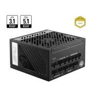 MSI MPG A850G PCIE5 PSU Maitinimo Blokas | 850W, 80Plus Gold