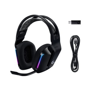 DĖMESIO! PAŽEISTA PAKUOTĖ! Logitech G733 LIGHTSPEED Wireless Belaidės Žaidimų Ausinės | Black