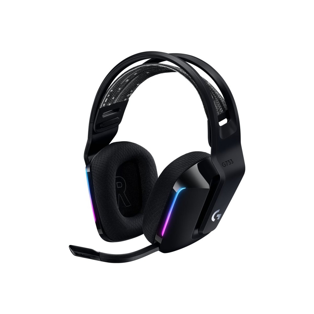 DĖMESIO! PAŽEISTA PAKUOTĖ! Logitech G733 LIGHTSPEED Wireless Belaidės Žaidimų Ausinės | Black