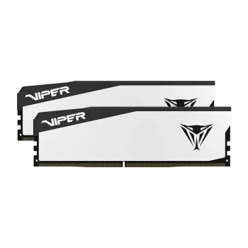 VIPER Gaming Elite 5 32GB DDR5 RAM Atmintis | 6400 MT/s, CL32, 2x16GB, White/Black
