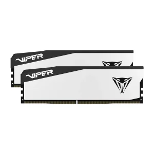 VIPER Gaming Elite 5 32GB DDR5 RAM Atmintis | 6400 MT/s, CL32, 2x16GB, White/Black