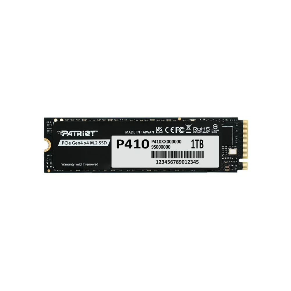 PATRIOT P410 SSD Atmintis | 1TB, m.2 NVMe