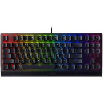 RAZER BlackWidow V3 Tenkeyless Žaidimų Klaviatūra | Black, Yellow Linear