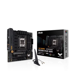 ASUS TUF GAMING B650M-PLUS WIFI Pagrindinė Plokštė | mATX, AM5, DDR5