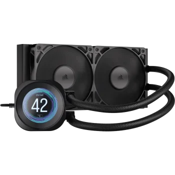 CORSAIR NAUTILUS 240 RS LCD AIO Aušintuvas | Black