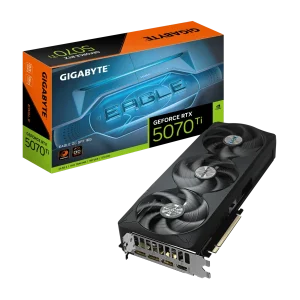 GIGABYTE GeForce RTX 5070 Ti EAGLE SFF GPU Vaizdo Plokštė | 16GB, GDDR7, OC Edition
