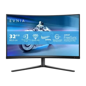 EVNIA 32M2C5500W/00 Monitorius | 31.5", QHD, Curved VA, 240 Hz
