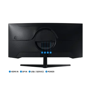 SAMSUNG Odyssey G5 LC34G55TWWPXEN Monitorius | 34", UWQHD, Curved VA, 165 Hz