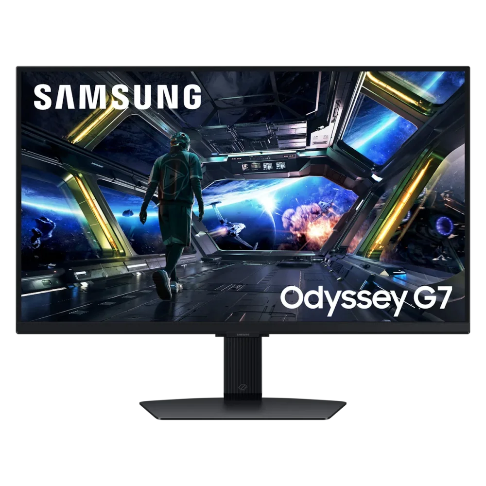 SAMSUNG Odyssey G7 LS27DG702EUXDU Monitorius | 27", UHD, IPS, 144 Hz