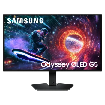 SAMSUNG Odyssey G5 LS27FG500SUXEN Monitorius | 27", QHD, OLED, 180 Hz