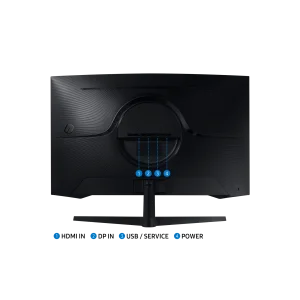 SAMSUNG Odyssey G5 LS32CG552EUXEN Monitorius | 32", QHD, Curved VA, 165 Hz