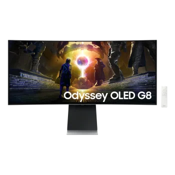 SAMSUNG Odyssey G8 LS34DG850SUXDU Monitorius | 34", UWQHD, Curved OLED, 175 Hz