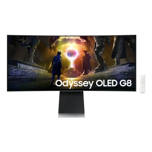 SAMSUNG Odyssey G8 LS34DG850SUXDU Monitorius | 34", UWQHD, Curved OLED, 175 Hz
