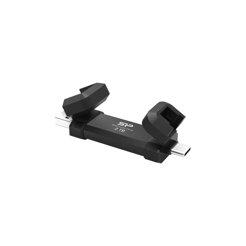 SILICON POWER DS72 USB Atmintukas | Black, 500GB