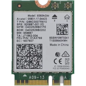 INTEL Wi-Fi  5 AC 9260 PCIe Adapteris