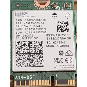 INTEL WI-FI 7 BE200 PCIe Adapteris