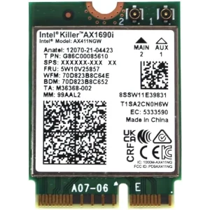 INTEL WI-FI 6E AX411 PCIe Adapteris