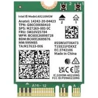 INTEL Wi-Fi 6 AX201 PCIe Adapteris