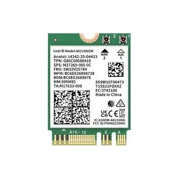 INTEL Wi-Fi 6 AX201 PCIe Adapteris