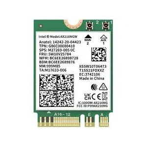 INTEL Wi-Fi 6 AX201 PCIe Adapteris