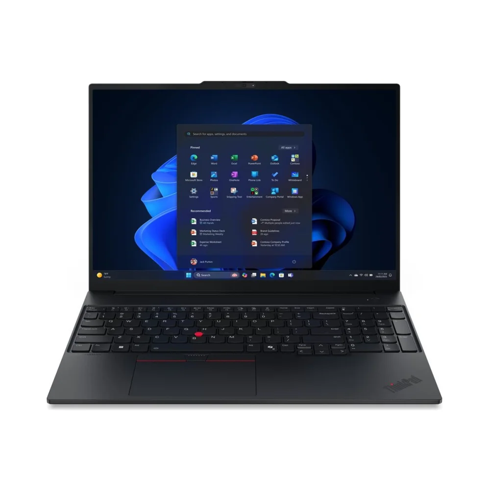 LENOVO ThinkPad E16 Gen 3 Intel Core Ultra 5 226V 16inch WUXGA 16GB 512GB SSD M.2 2242 PCIe Intel Arc Graphics 130V W11P