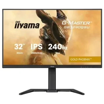 IIYAMA G-Master GB3290QSU-B1 Monitorius | 31.5", QHD, IPS, 240 Hz
