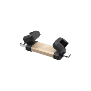 SILICON POWER DS72 USB Atmintukas | Gold, 500GB