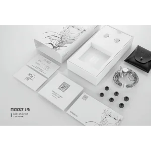 MOONDROP LAN Ausinukai | White