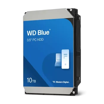 WD Blue PC HDD Kietasis Diskas | 10TB, 3.5", SATA