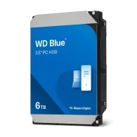 WD Blue PC HDD Kietasis Diskas | 6TB, 3.5", SATA