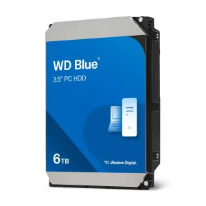 WD Blue PC HDD Kietasis Diskas | 6TB, 3.5", SATA