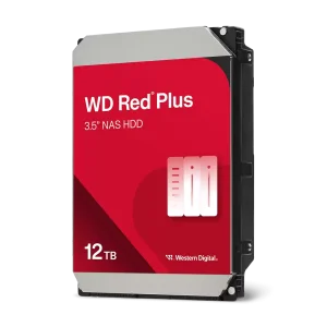 WD Red Plus NAS HDD Kietasis Diskas | 12TB, 3.5", SATA
