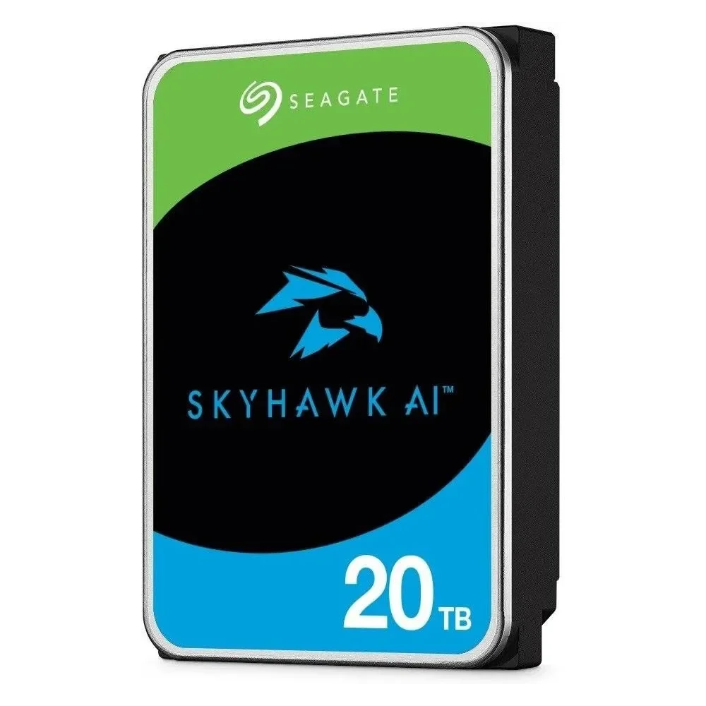 SEAGATE Skyhawk AI HDD Kietasis Diskas | 20TB, 3.5", SATA
