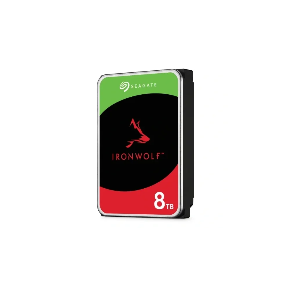 SEAGATE IronWolf NAS HDD Kietasis Diskas | 8TB, 3.5", SATA