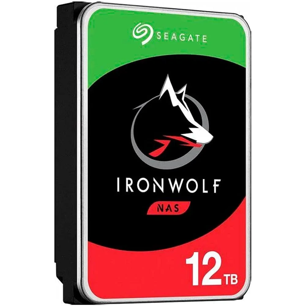 SEAGATE IronWolf NAS HDD Kietasis Diskas | 12TB, 3.5", SATA