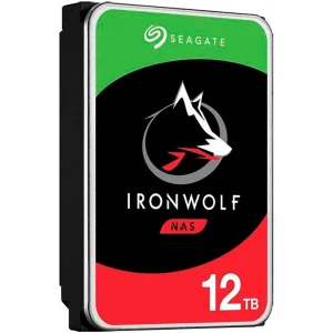 SEAGATE IronWolf NAS HDD Kietasis Diskas | 12TB, 3.5", SATA