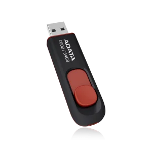 ADATA C008 USB Atmintukas | Red, 16GB