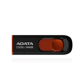 ADATA C008 USB Atmintukas | Red, 32GB